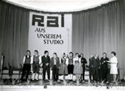 Der Meraner Kursaal wird zum Studio (1963)